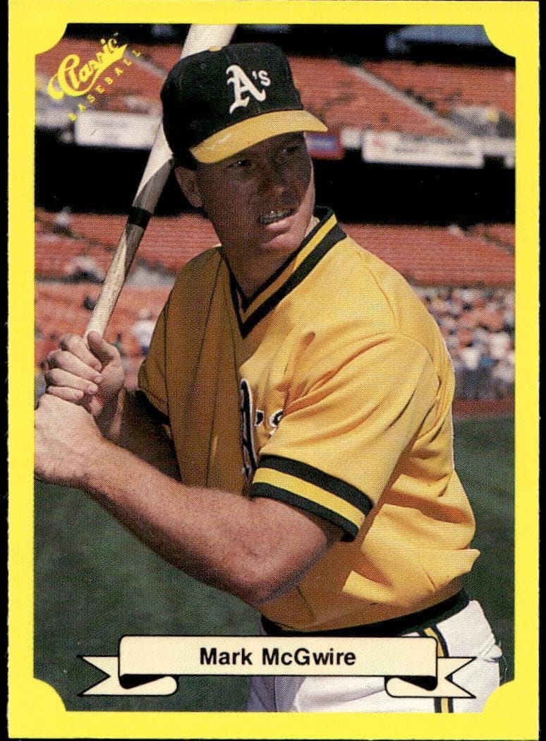 Mark McGwire 1987 unknown