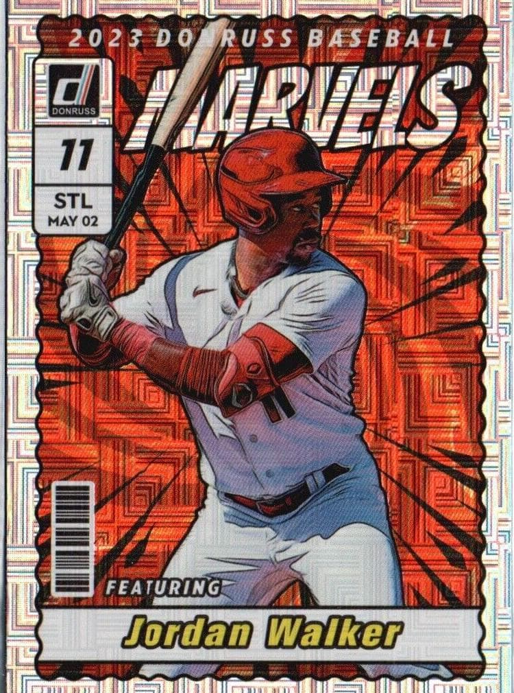 Jordan Walker 2023 panini Donruss