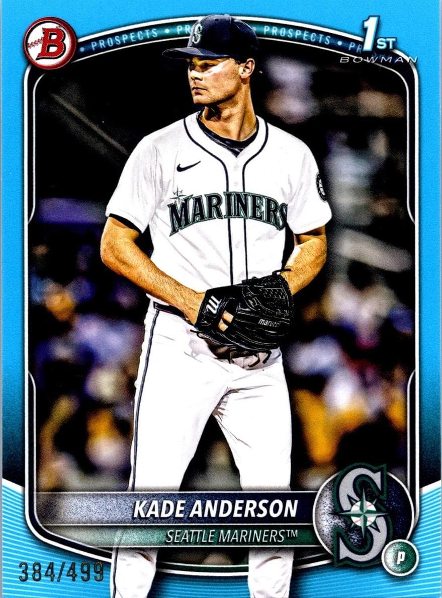 Kade Anderson trading card