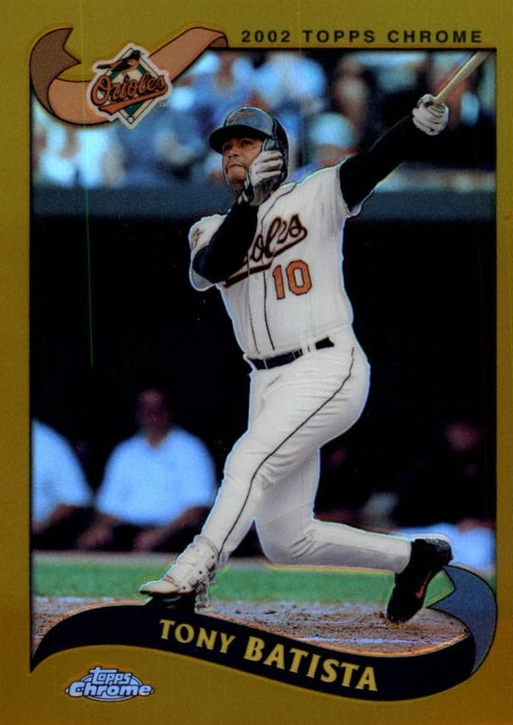 Tony Batista 2002 topps Topps Chrome