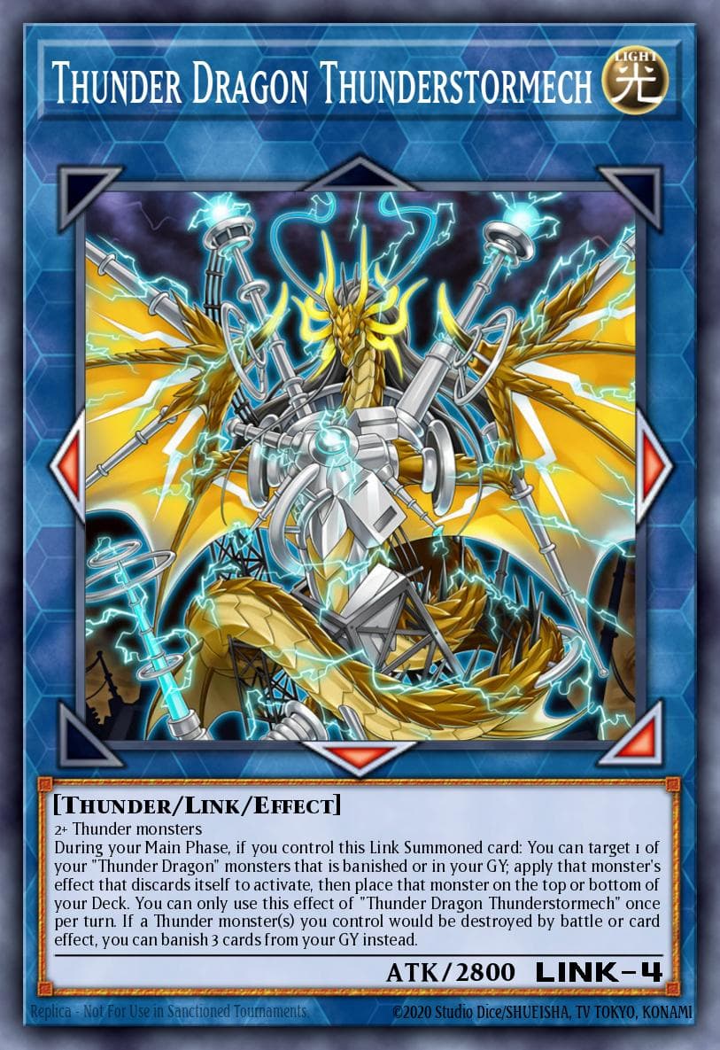 Thunder Dragon Thunderstormech 2019 Yu-Gi-Oh! Duel Power