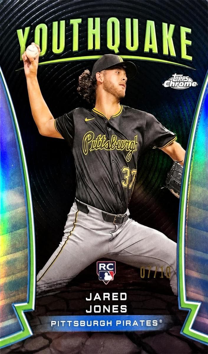 Jared Jones 2024 topps Topps Chrome Update