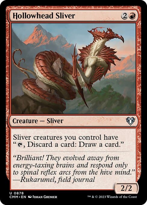 Hollowhead Sliver 2019 Magic: The Gathering Modern Horizons