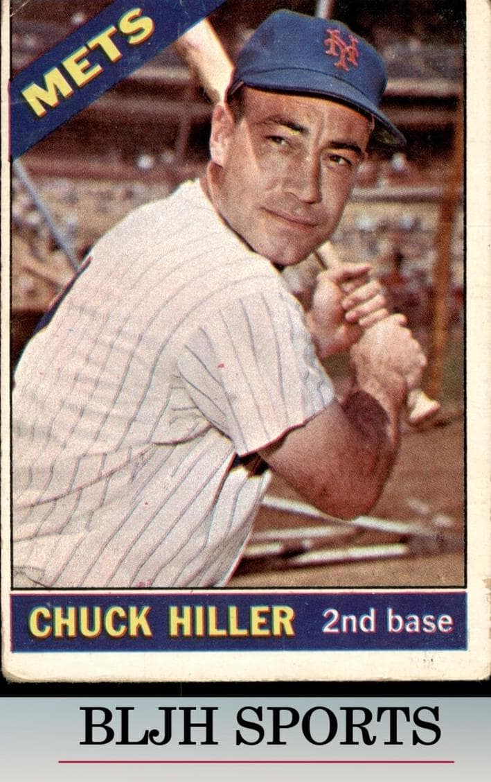 Chuck Hiller 1966 topps Topps Venezuelan