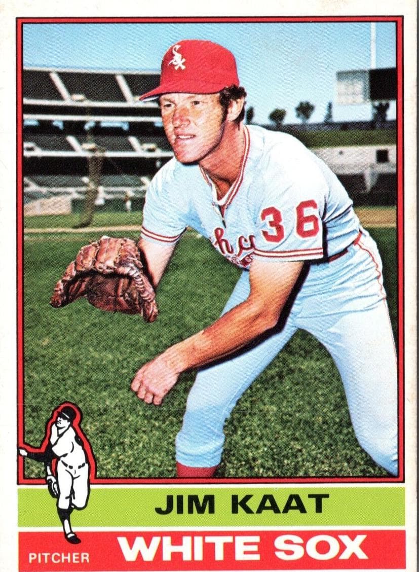 Jim Kaat 1976 topps O-Pee-Chee