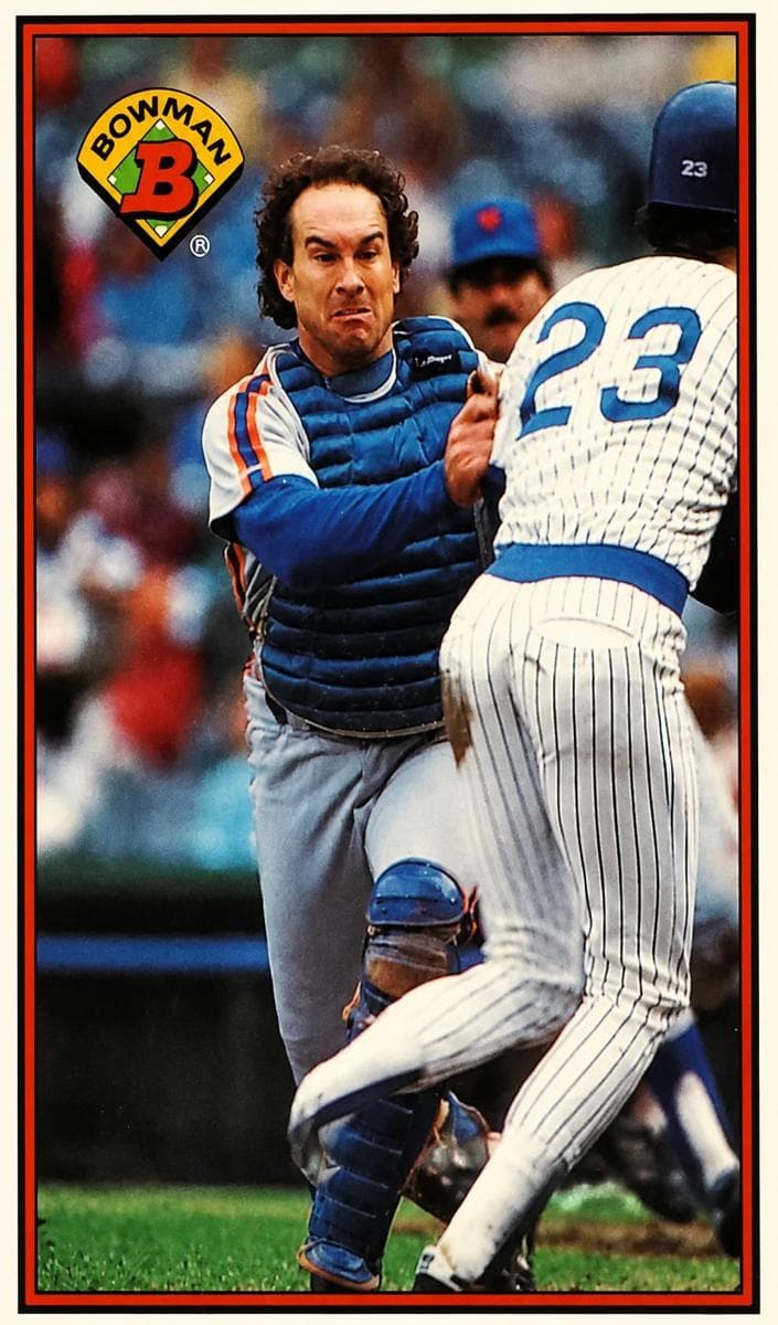 Gary Carter 1989 bowman Bowman