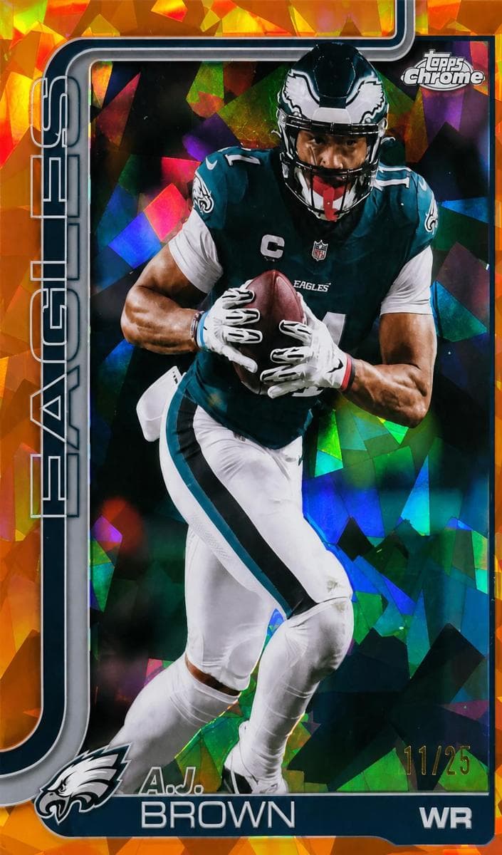 A.J. Brown trading card
