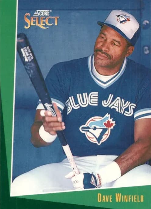 Dave Winfield 1993 panini Select