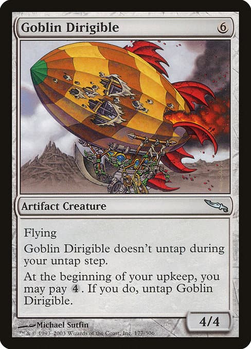 Goblin Dirigible 2003 Magic: The Gathering Mirrodin Foil