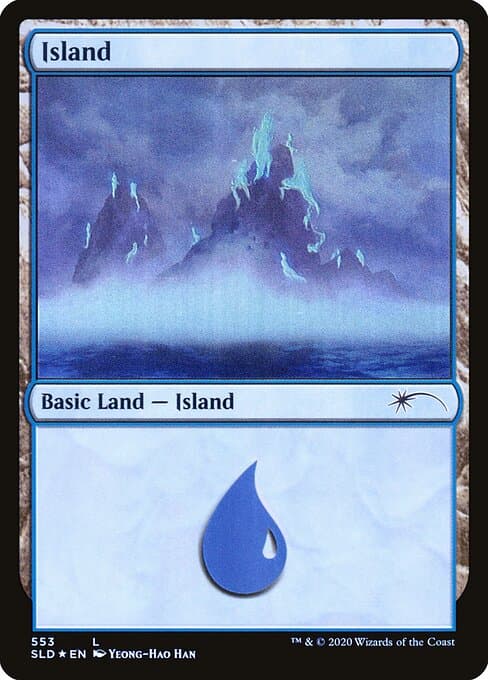Island 2019 Magic: The Gathering Secret Lair Drop