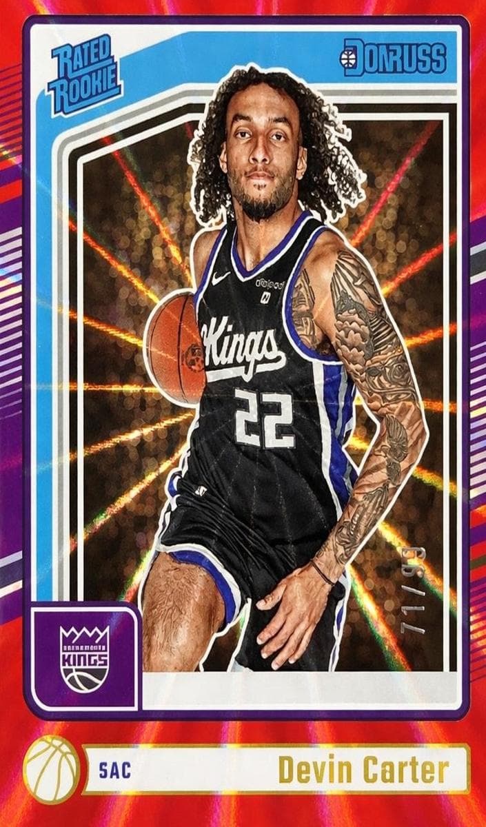 Devin Carter 2024 panini Donruss