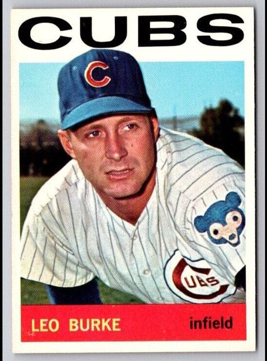 Leo Burke 1964 topps Topps