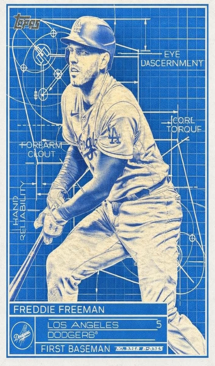 Freddie Freeman 2024 topps