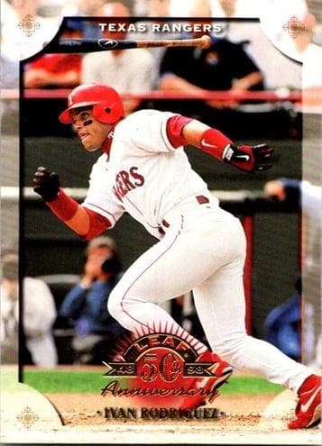 Ivan Rodriguez 1998 leaf Leaf