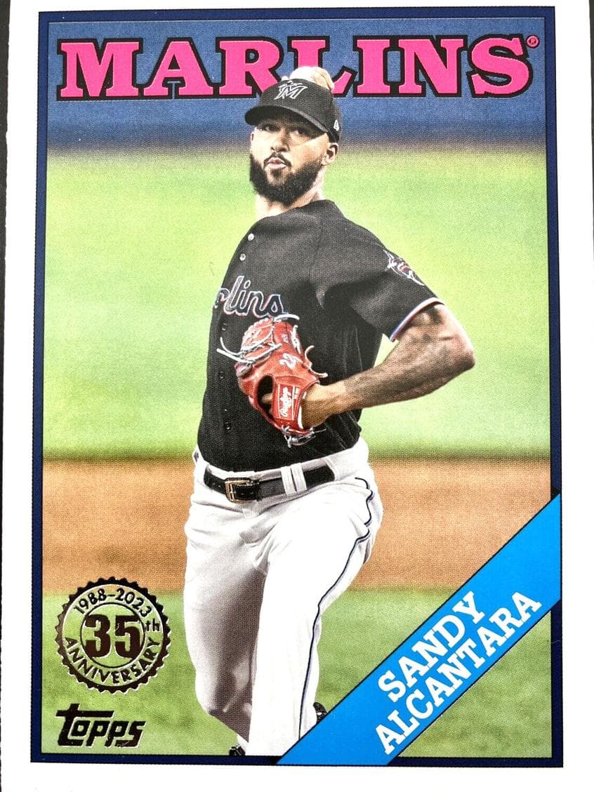 Sandy Alcantara 2023 topps Topps