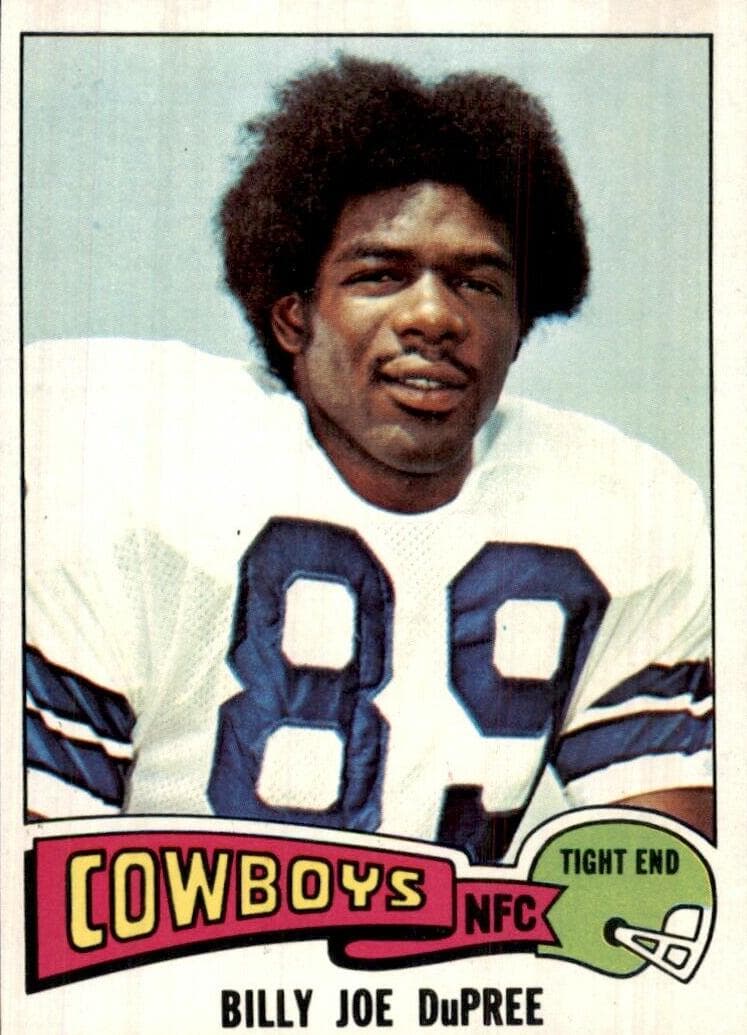 Billy Joe DuPree 1975 topps Topps