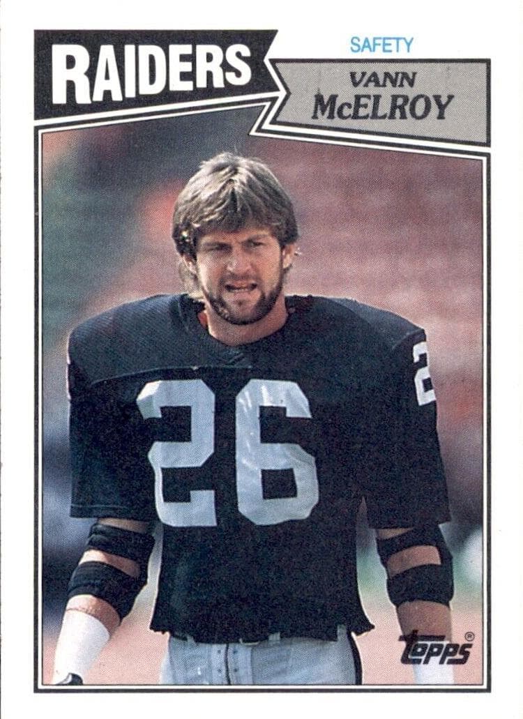Vann McElroy trading card