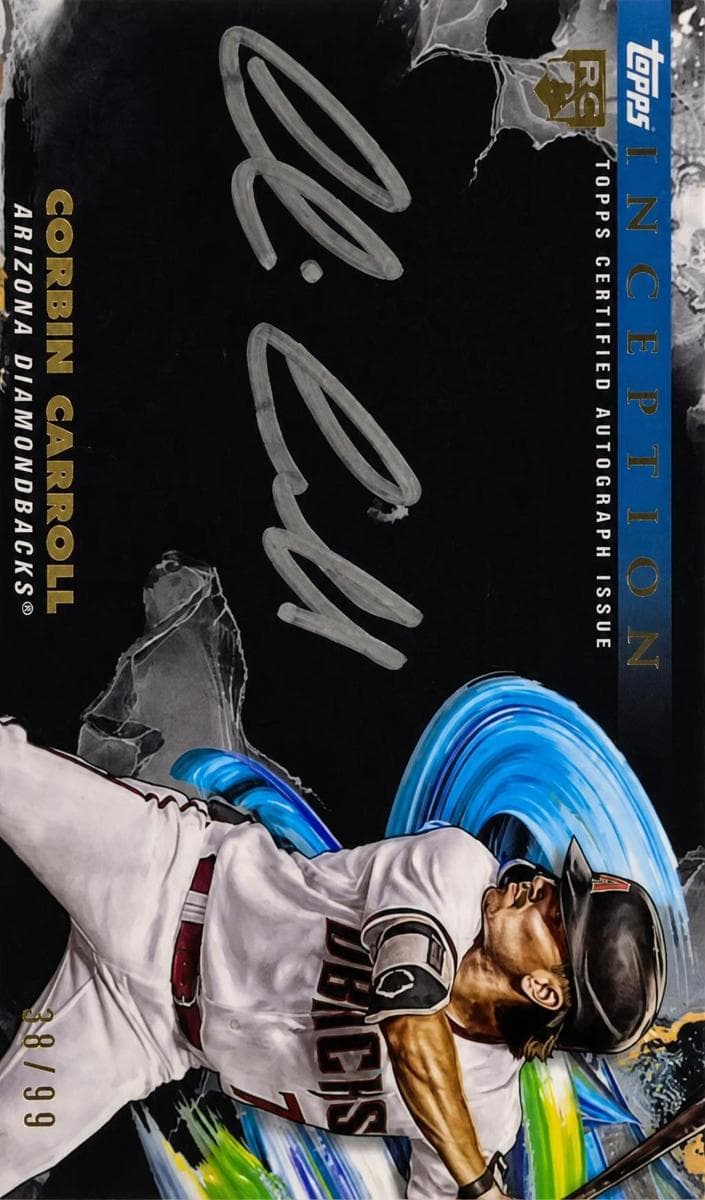 Corbin Carroll 2023 topps Topps Inception
