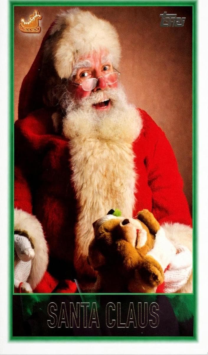 Santa Claus 2025 topps Topps Holiday