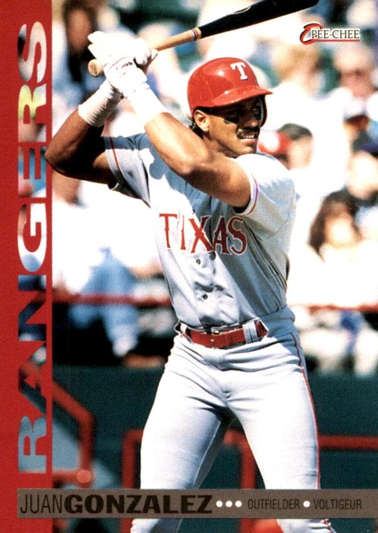 Juan Gonzalez 1994 topps O-Pee-Chee
