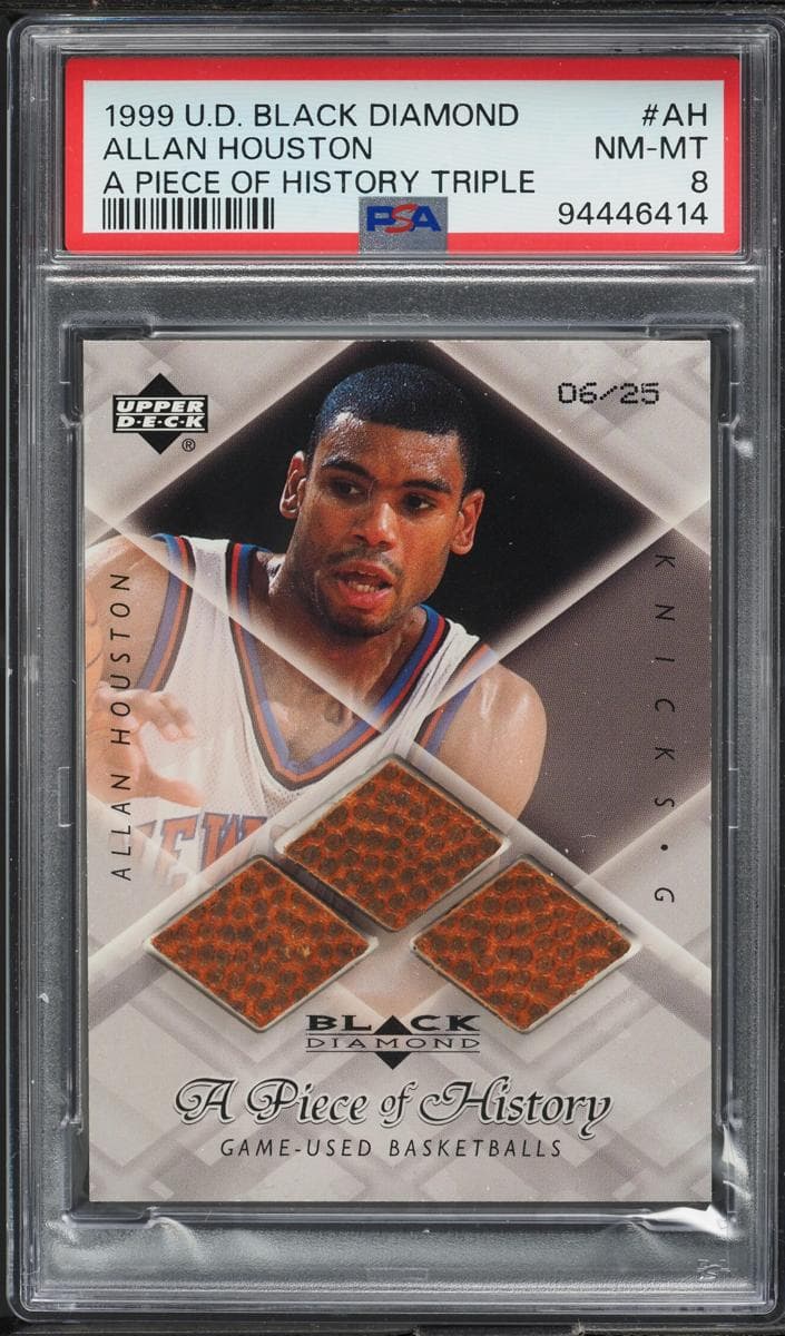 Allan Houston 1999 upper-deck Black Diamond