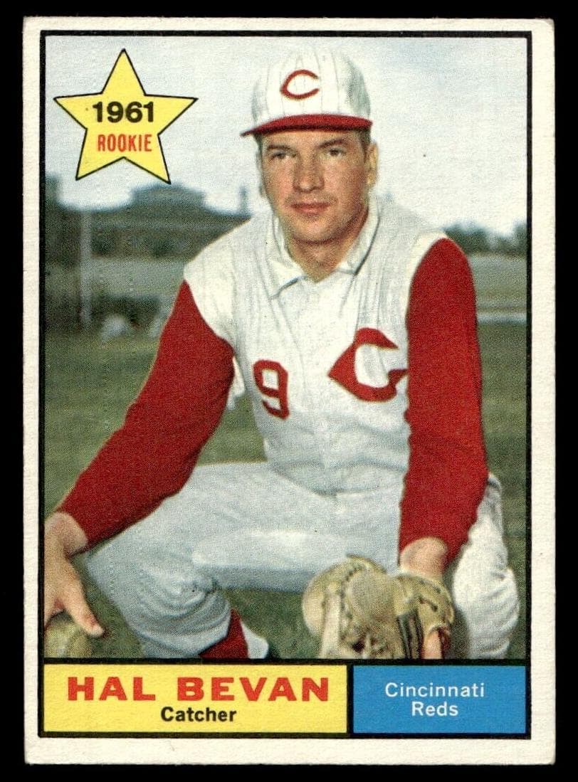 Hal Bevan 1961 topps Topps