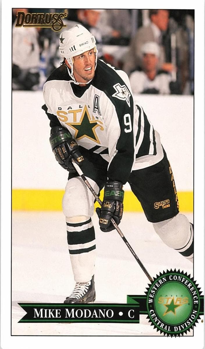 Mike Modano 1995 panini Donruss