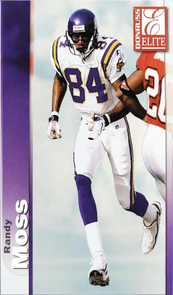 Randy Moss 1999 panini Donruss Elite