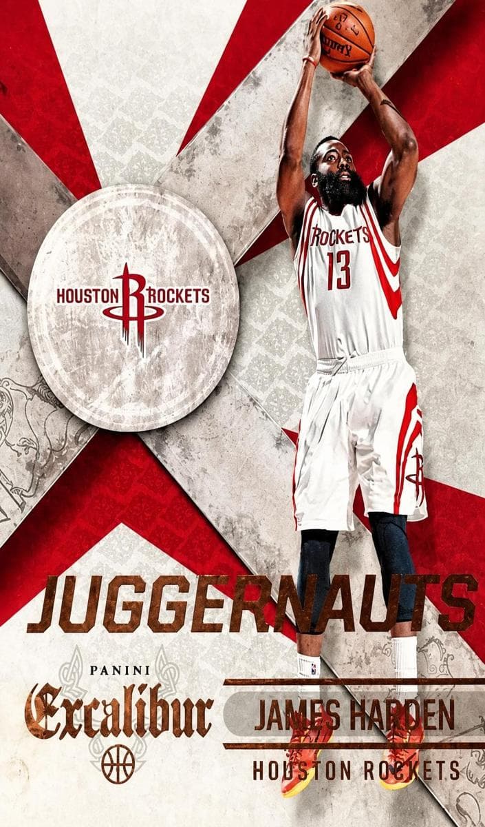 James Harden 2014 panini Excalibur