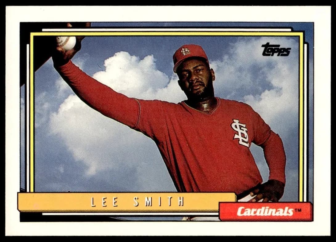 Lee Smith 1992 topps Topps