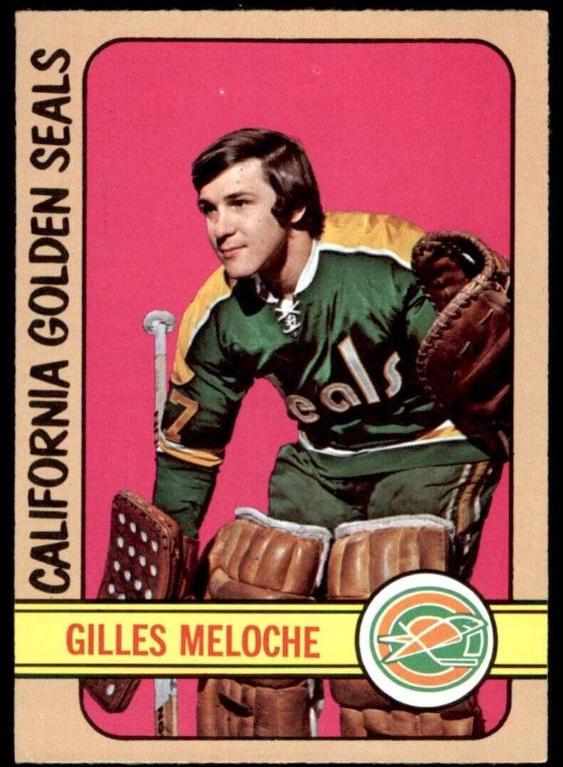 Gilles Meloche 1972 topps Topps