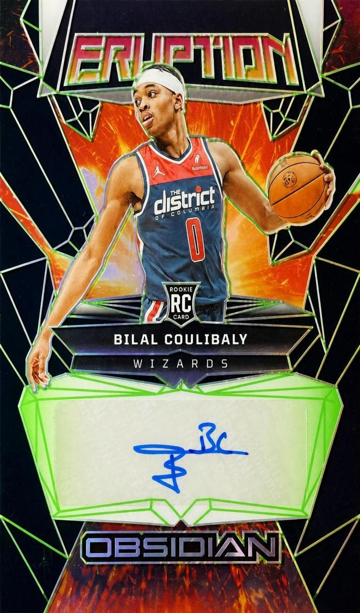 Bilal Coulibaly 2023 panini Obsidian