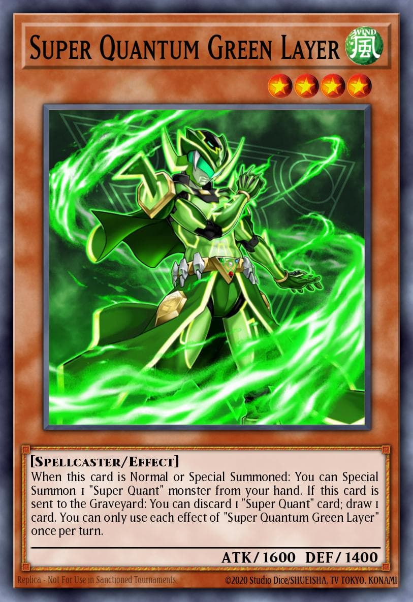 Super Quantum Green Layer #WIRA-EN031