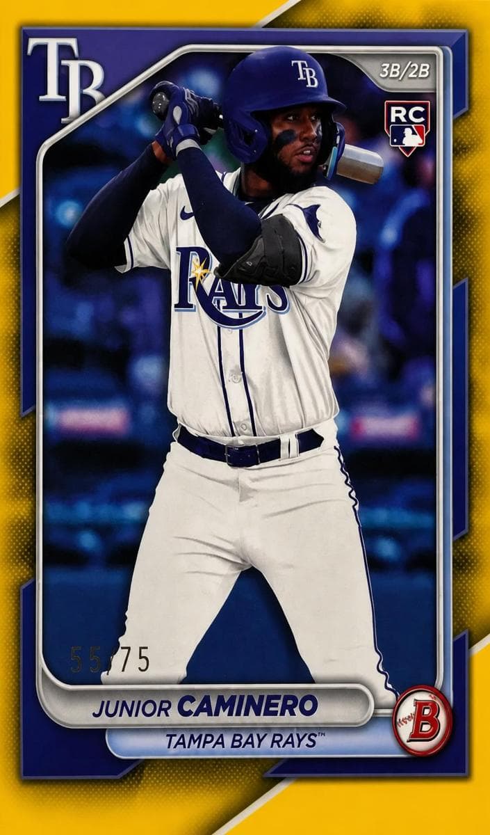 Junior Caminero 2024 bowman Bowman