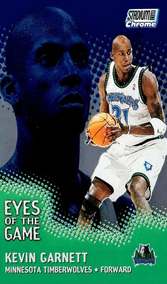 Kevin Garnett 1999 unknown Stadium Club Chrome