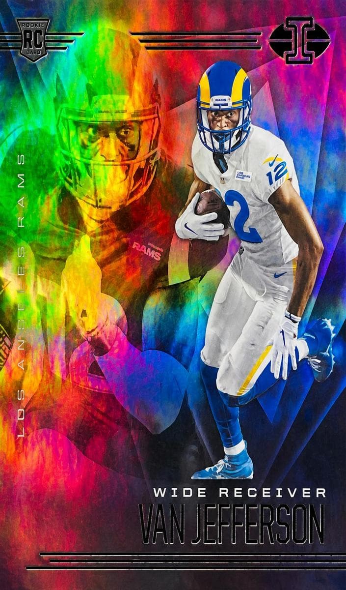 Isaac Bruce / Van Jefferson 2020 panini Panini Illusions