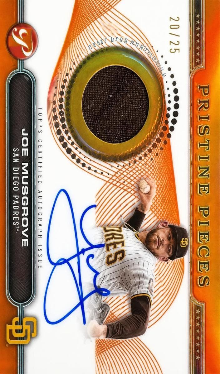 Joe Musgrove 2024 topps Topps Pristine