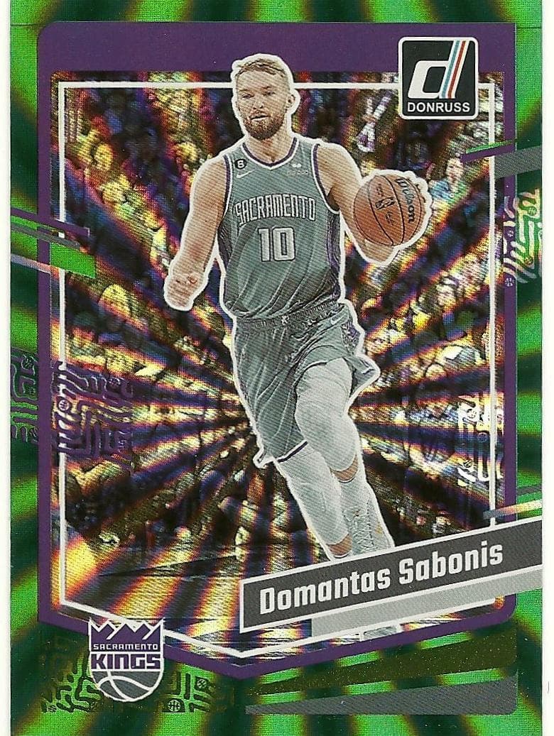 Domantas Sabonis 2023 panini Donruss