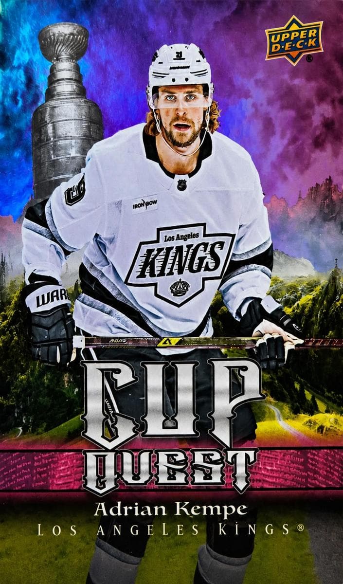 Adrian Kempe trading card