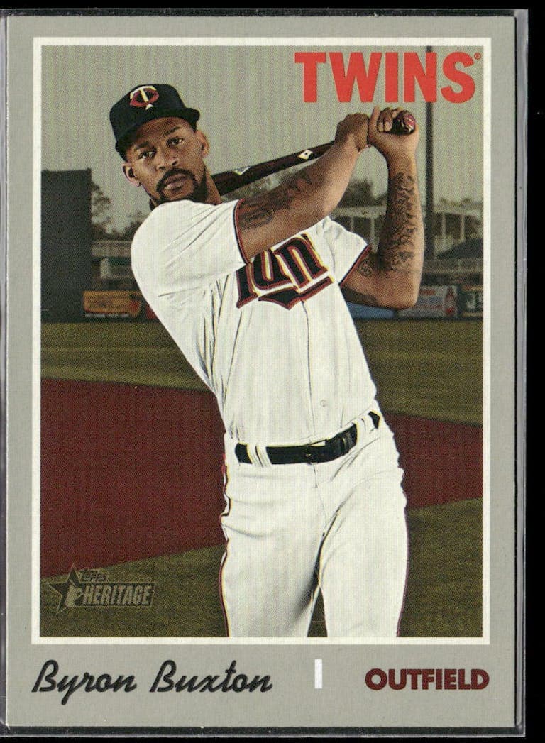 Byron Buxton 2019 topps Topps Heritage
