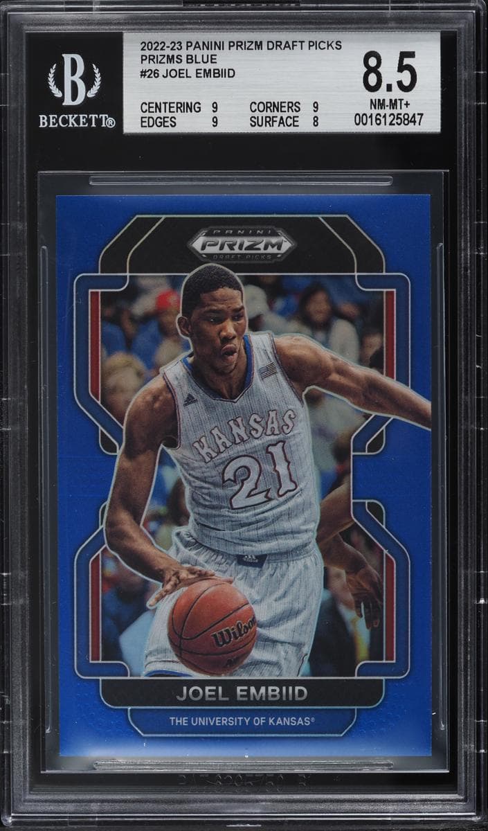 Joel Embiid 2022 panini Panini Prizm Draft Picks