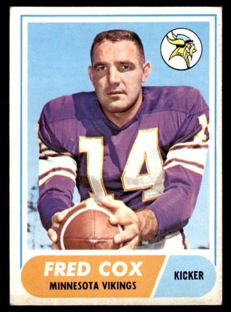 Fred Cox 1968 topps