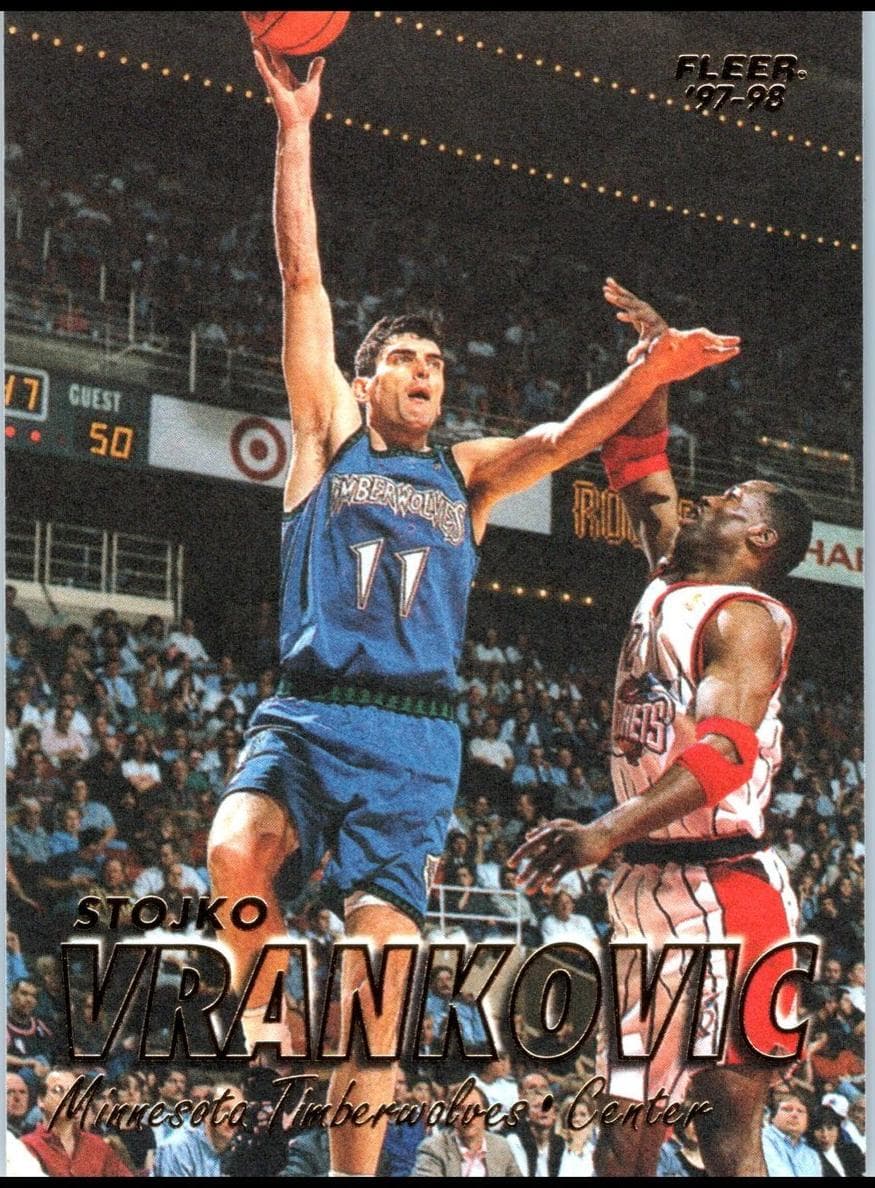 Stojko Vrankovic 1997 fleer Fleer