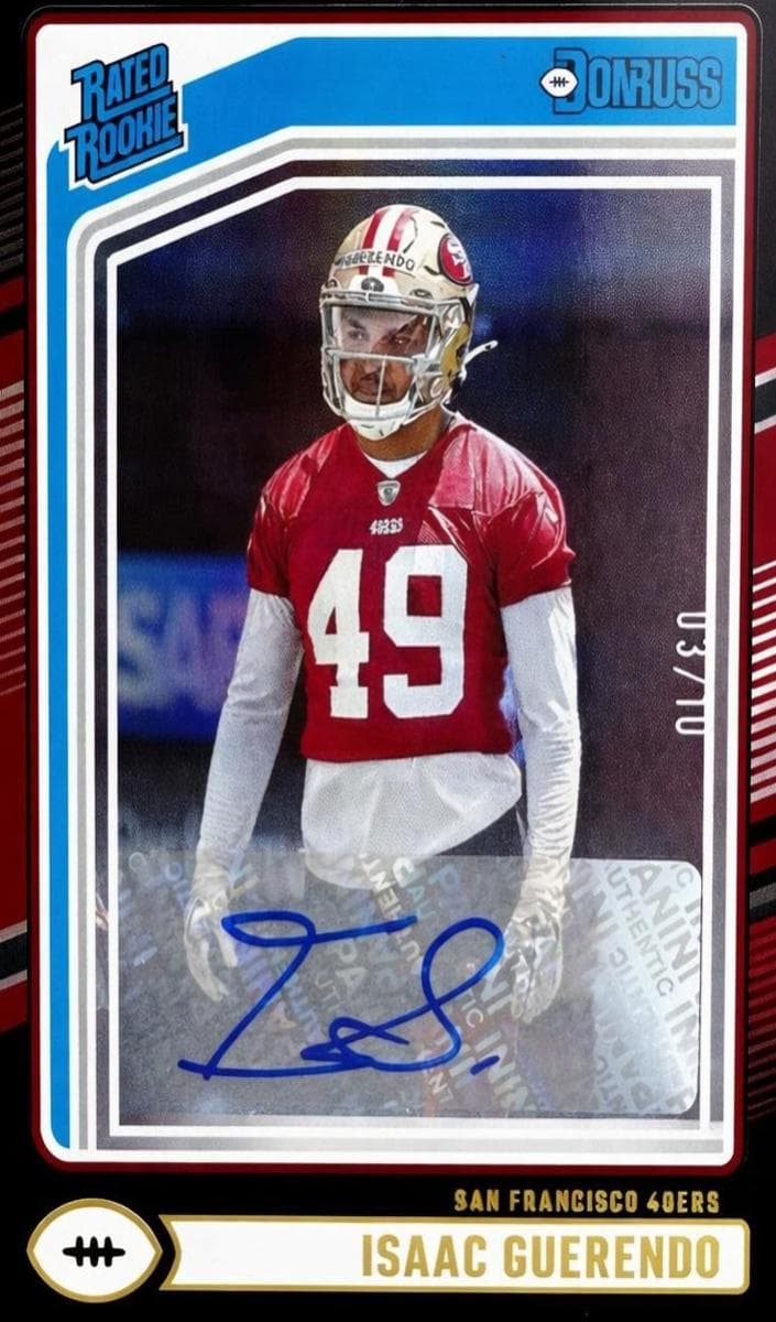 Isaac Guerendo 2024 panini Panini Donruss