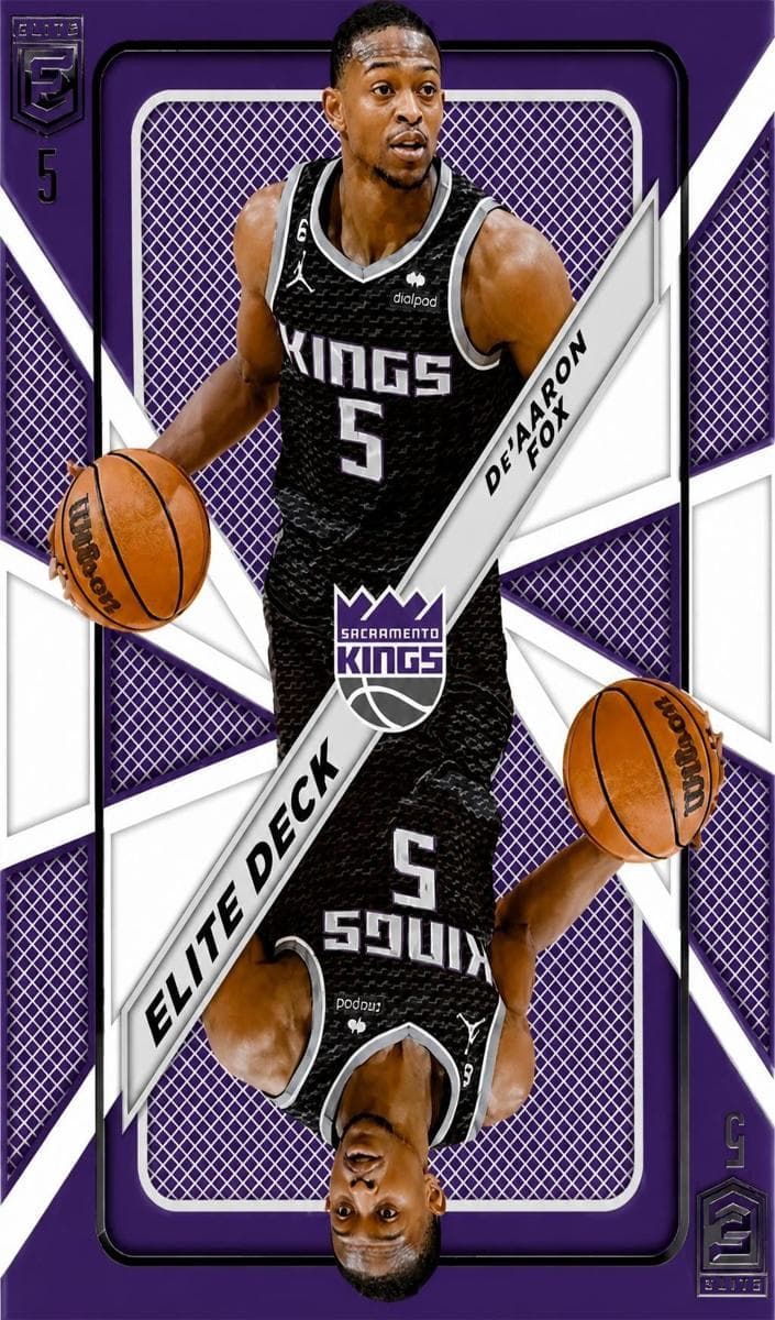 De'Aaron Fox 2023 panini Donruss Elite