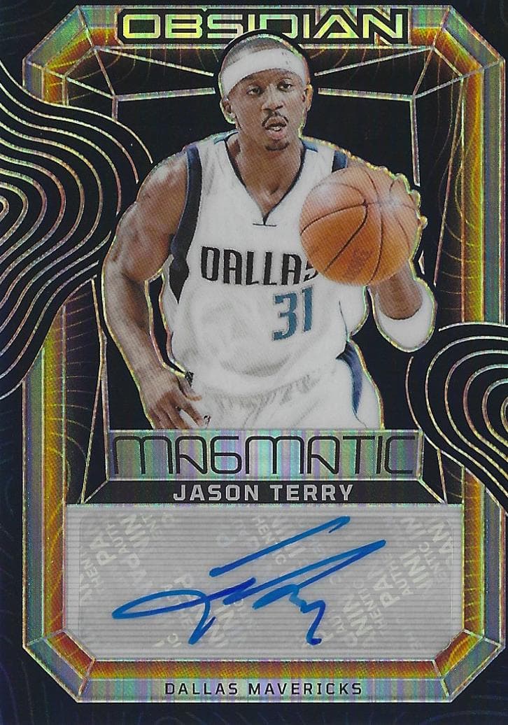 Jason Terry 2023 panini Obsidian