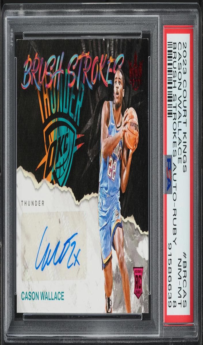 Cason Wallace 2023 panini Panini Court Kings