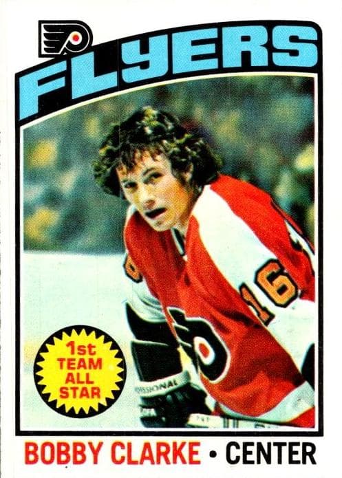 Bobby Clarke 1976 topps