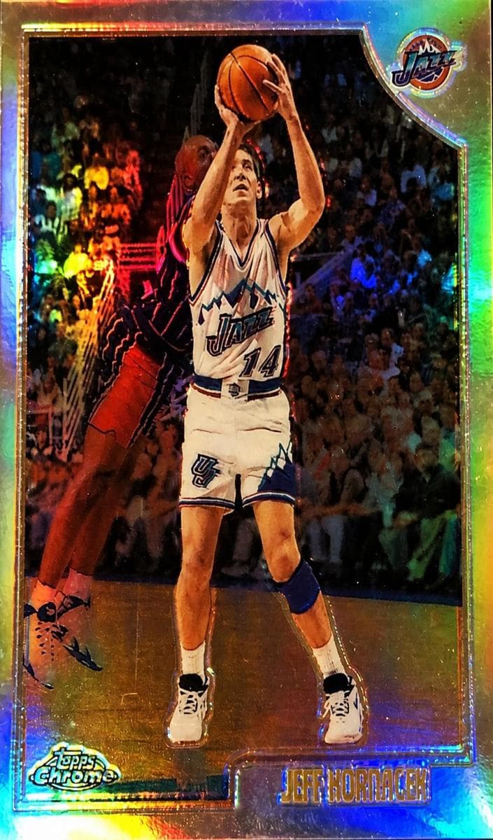 Jeff Hornacek 1998 topps Topps Chrome