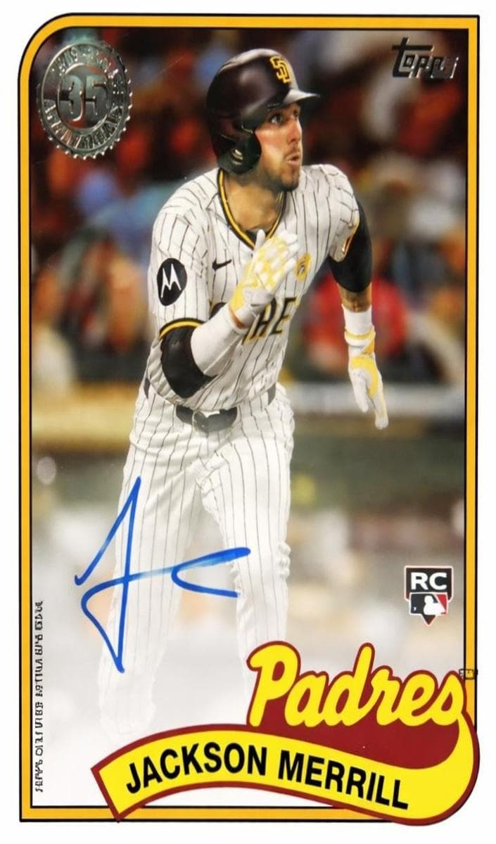 Jackson Merrill 2024 topps Topps Update